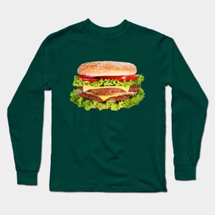 Cheeseburger Long Sleeve T-Shirt